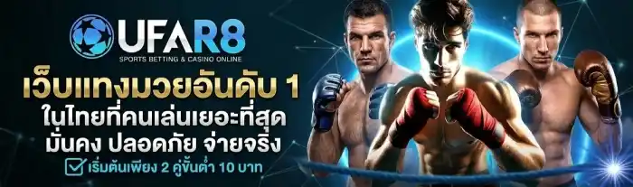 แทงมวยออนไลน์ เว็บตรงอันดับ 1